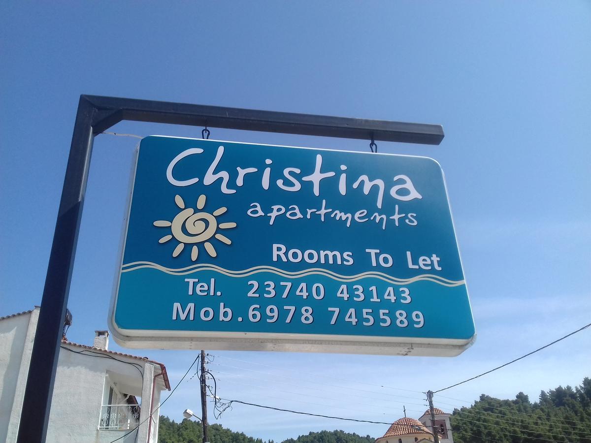 Christina Apartments Φούρκα Εξωτερικό φωτογραφία